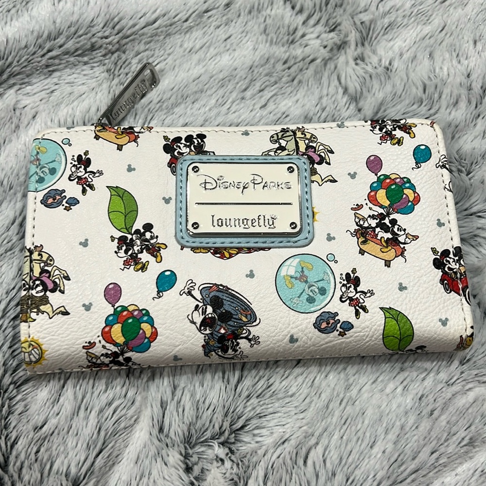Mickey & Minnie's Runaway Railway Loungefly Wallet